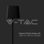 5W LED Магнитна Настолна Лампа С Батерия 3600mAh CCT: 3IN1 Черно Тяло Димираща