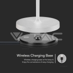 1.5W LED Настолна Лампа 3000K IP54 Пясък Бяло Тяло