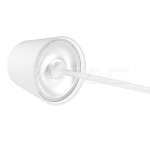 1.5W LED Настолна Лампа 3000K IP54 Пясък Бяло Тяло