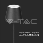 1.5W LED Настолна Лампа 3000K IP54 Пясък Черно Тяло