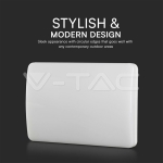 12W LED Стенна Лампа с Адрес SAMSUNG CCT 3IN1 IP65 IK10  Бяло Тяло