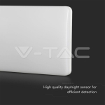 12W LED Стенна Лампа с Адрес SAMSUNG CCT 3IN1 IP65 IK10  Бяло Тяло