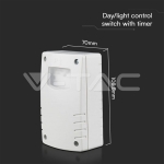 Фото Сензор IP65 Бяло Тяло