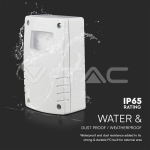 Фото Сензор IP65 Бяло Тяло