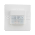 PIR Сензор Конзолен 120º Бяло Тяло