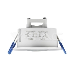 PIR Сензор Вграждане 360º Бяло Тяло