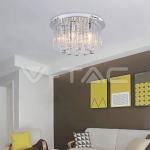 LED Плафон Дизайн Кристал D400 E14