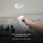 30W / 60W / 30W Плафон С Дистанционно Димируем