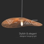 LED Пендел Дизайн Кафяво Тяло D800*H160 E27