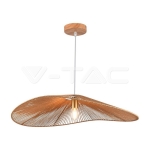 LED Пендел Дизайн Кафяво Тяло D800*H160 E27