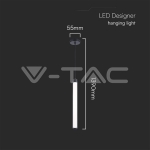 5W LED Пендел Дизайн Висящ