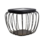 1W LED Дизайн Соларно Тяло Черно Тяло 6000K+3000K