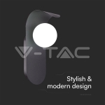 Стенна Лампа Дизайн G9 Черна IP20