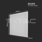 36W LED Панел 600x600 мм 2в1 6500K 6бр./Сет
