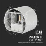 6W Аплик Сиво Тяло Кръг IP65 4000K