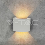 6W Аплик Сиво Тяло Кръг IP65 4000K