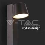 8W LED Аплик USB 3000K Черно Тяло