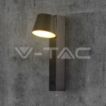 8W LED Аплик USB 3000K Черно Тяло