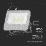 30W Floodlight RGB+W Черен С Контролер IP65