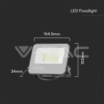 30W Floodlight RGB+W Черен С Контролер IP65