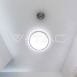 Сензор За Движение За Таван Плосък Черен