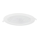 6W LED SAMSUNG Чип Backlit Панел Вграждане Кръг 3000K