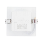 6W LED SAMSUNG Чип Backlit Панел Вграждане Квадрат 3000K