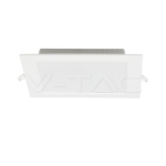 24W LED SAMSUNG Чип Backlit Панел Вграждане Квадрат 6500K