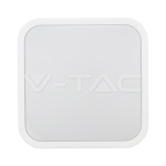 48W LED Плафон SAMSUNG Чип 3000K Квадрат Бяла Рамка IP44