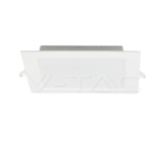 18W LED SAMSUNG Чип Backlit Мини Панел Вграждане Квадрат 3000K