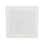 18W LED SAMSUNG Чип Backlit Мини Панел Външен монтаж Квадрат 4000K