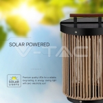 2.4W Соларна Лампа с Дръжка Въже 3000K