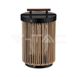 2.4W Соларна Лампа с Дръжка Въже 3000K