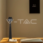 2W LED Настолна Лампа (80x370) 3в1 Димираща Черно Тяло