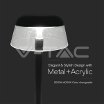 2W LED Настолна Лампа (130x285) 3в1 Димираща Черно Тяло