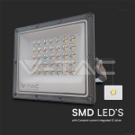 30W LED Прожектор 3в1 Сиво Тяло