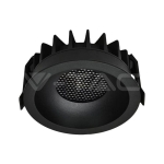 24W LED Луна Bridgelux 3в1 Черен Ринг + Черна Основа