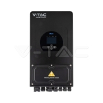 6kW Хибриден Моно Инвертор Черен 10г. гаранция