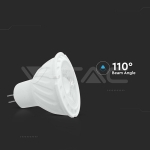 LED Крушка GU5.3 6W MR16 Пластик 110° 4000K