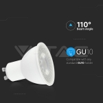LED Крушка 7.5W GU10 SMD Пластик 110° 4000K
