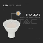 LED Крушка 10W GU10 SMD Пластик 3000K