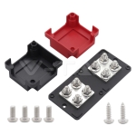 400A Разпределителен Блок Червен M10X4