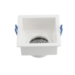 GU10 Корпус Квадрат Алуминий Бяло Тяло