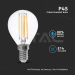 6W P45 Filament Крушка Прозрачно Покритие 3000K E14