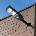 8W LED Соларна Улична Лампа Пластик 6000K Черно Тяло