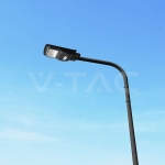 6W LED Соларна Улична Лампа Пластик 6000K Черно Тяло