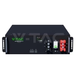 5.12kWh Батерия за Шкаф 51.2V  Черно Тяло