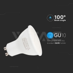 LED Крушка 2.9W GU10 SMD Пластик 110° 4000K