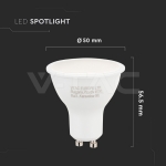 LED Крушка 2.9W GU10 SMD Пластик 110° 4000K