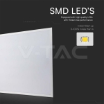 LED Панел 40W PHILIPS Драйвер 600x600mm 120Lm/W 4000K 10бр./Сет